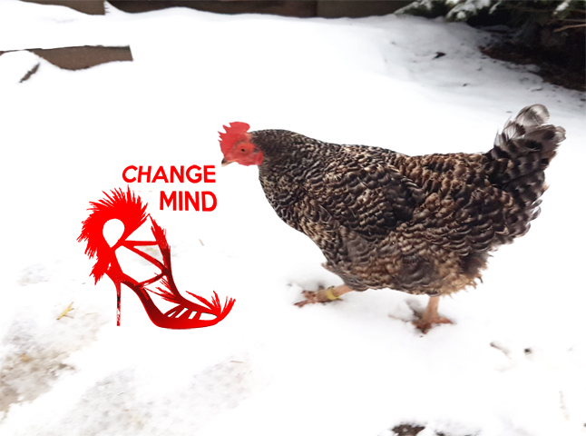 Changing walk
