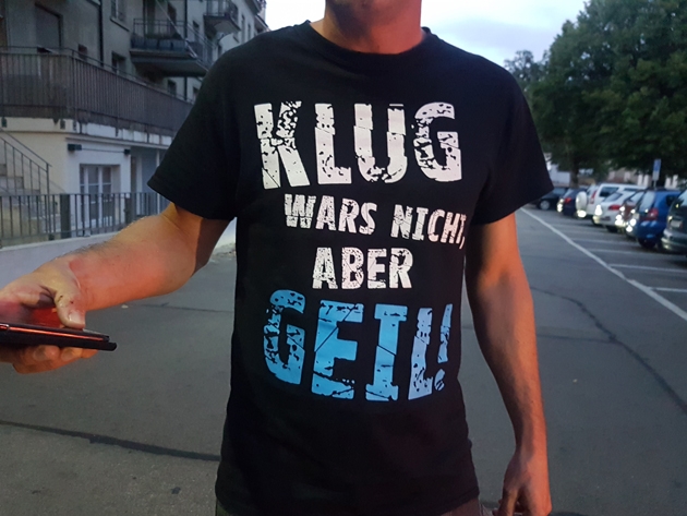 Shirt walk