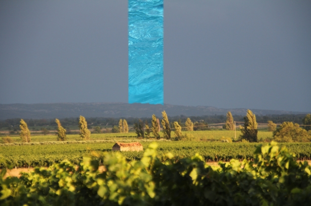 Blue walk
